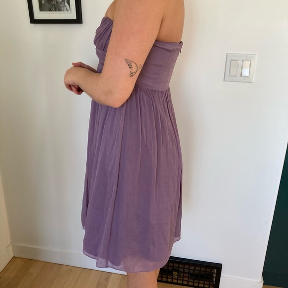 Silk strapless J. Crew Dress - Picture 4 of 11